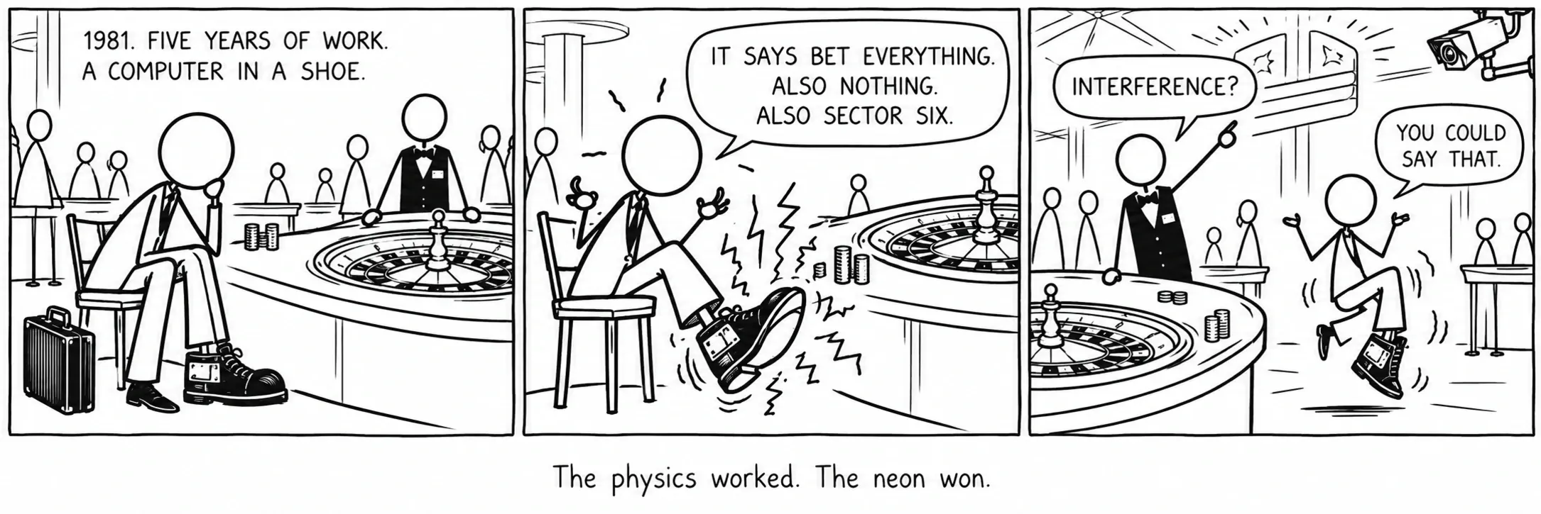 Die Physik funktionierte. Das Neon gewann.